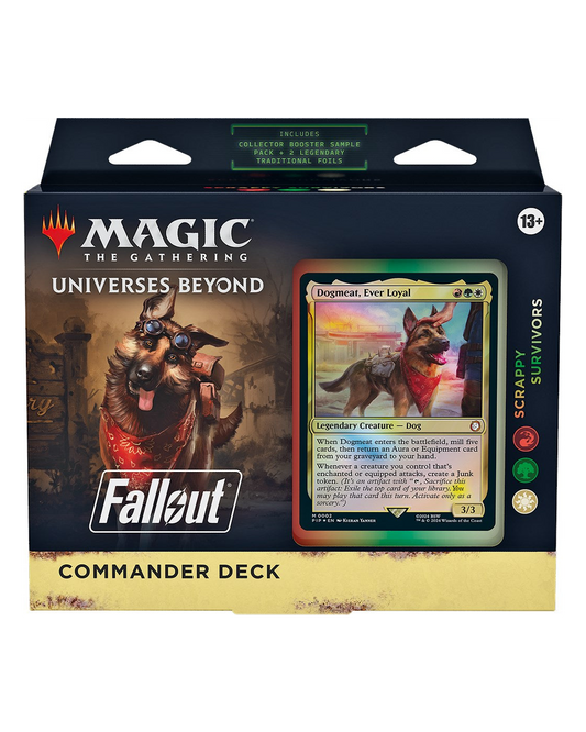 Fallout: Out of the Vault - Scrappy Survivors Commander Deck