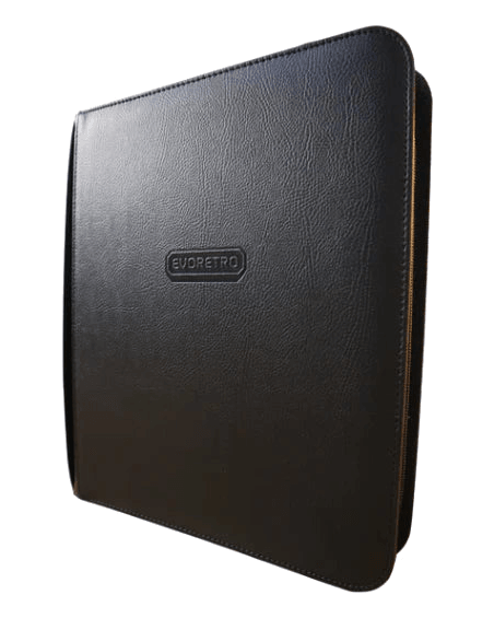 EVORETRO Shield+ 2x2 Black Toploader Binder