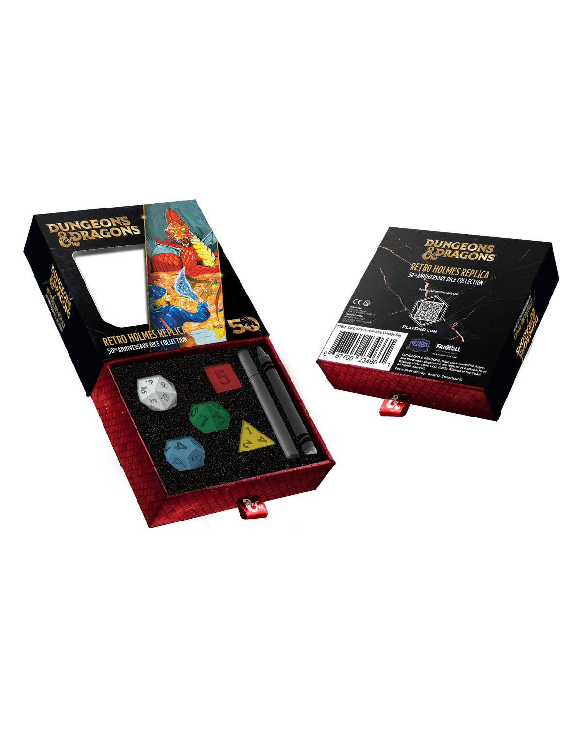 Dungeons & Dragons - 50th Anniversary: Vintage Dice Set