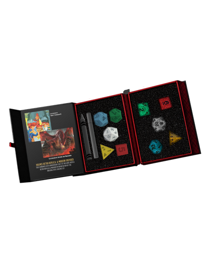 Dungeons & Dragons 50th Anniversary Holmes Retro & Modern Inspired Dice Sets