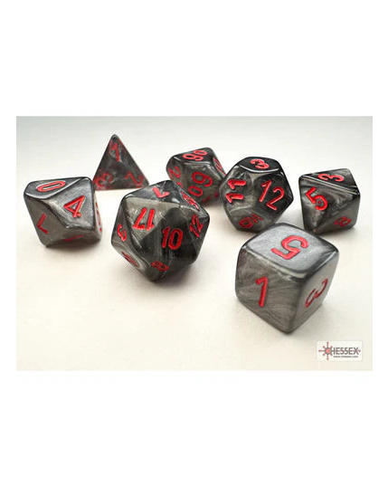 Chessex- 7pc Mini Polyhedral: Velvet