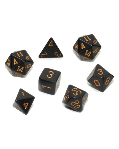 Chessex- 7pc Polyhedral: Opaque