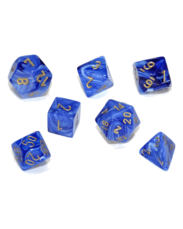 Chessex- 7pc Polyhedral: Vortex