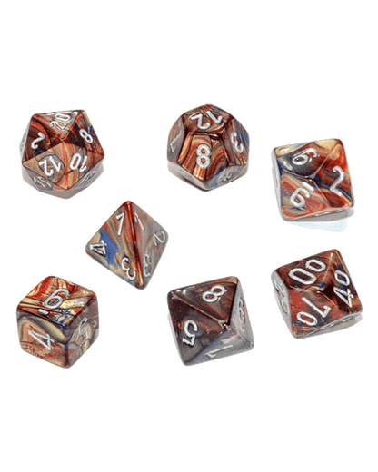 Chessex- 7pc Polyhedral: Lustrous