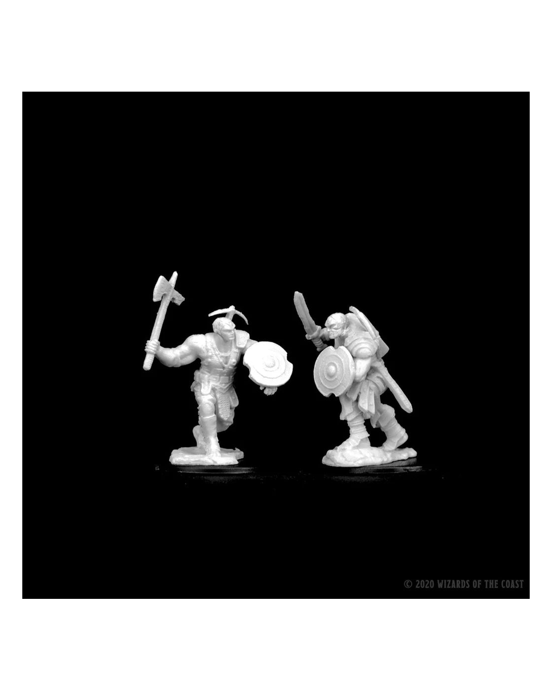 Nolzur's Marvelous Miniatures: Male Earth Genasi Fighter