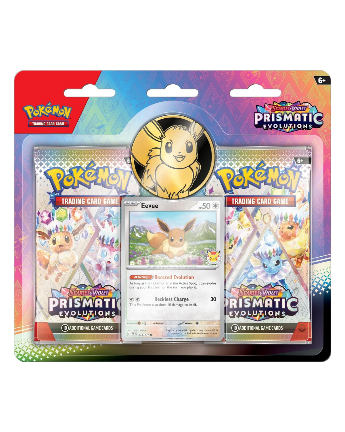 Scarlet & Violet: Prismatic Evolutions 2-Pack Blister (Eevee)