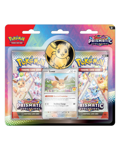 Scarlet & Violet: Prismatic Evolutions 2-Pack Blister (Eevee)