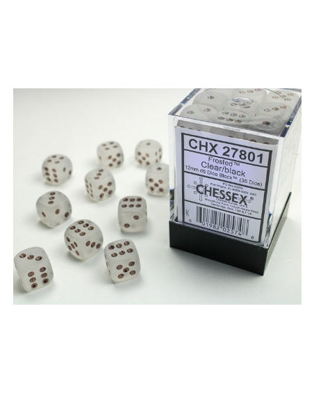 Chessex- 36D6: Frosted
