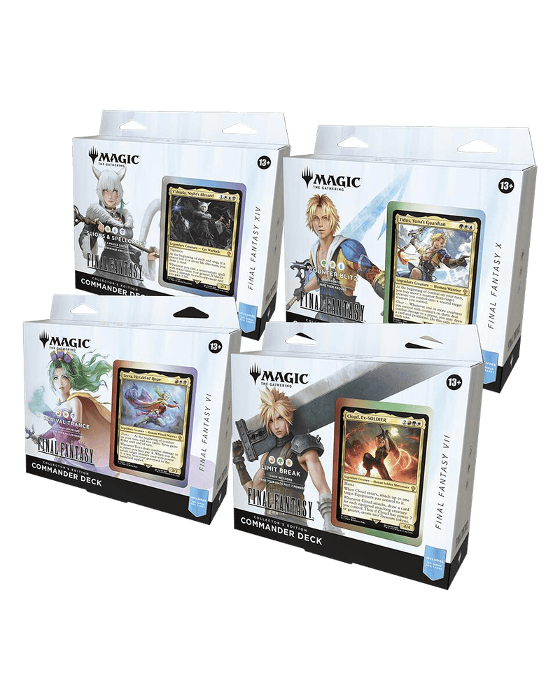 FINAL FANTASY - Commander Deck: Collector's Edition Display