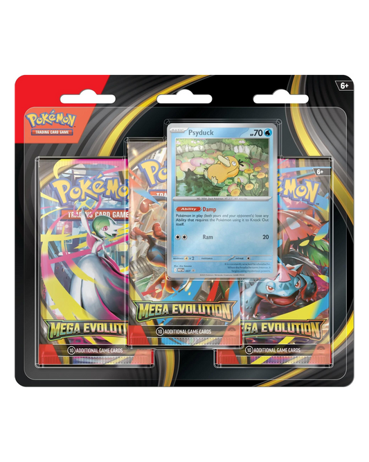 Mega Evolution - 3 Pack Blister (Psyduck)