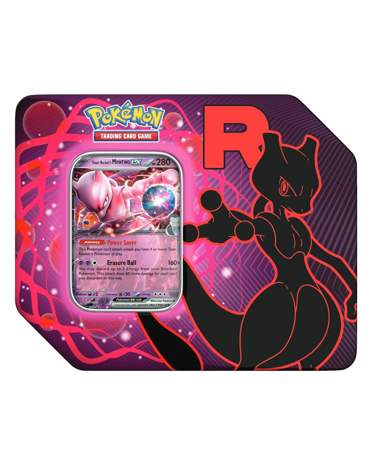 Team Rocket Tin (Team Rocket's Mewtwo ex)
