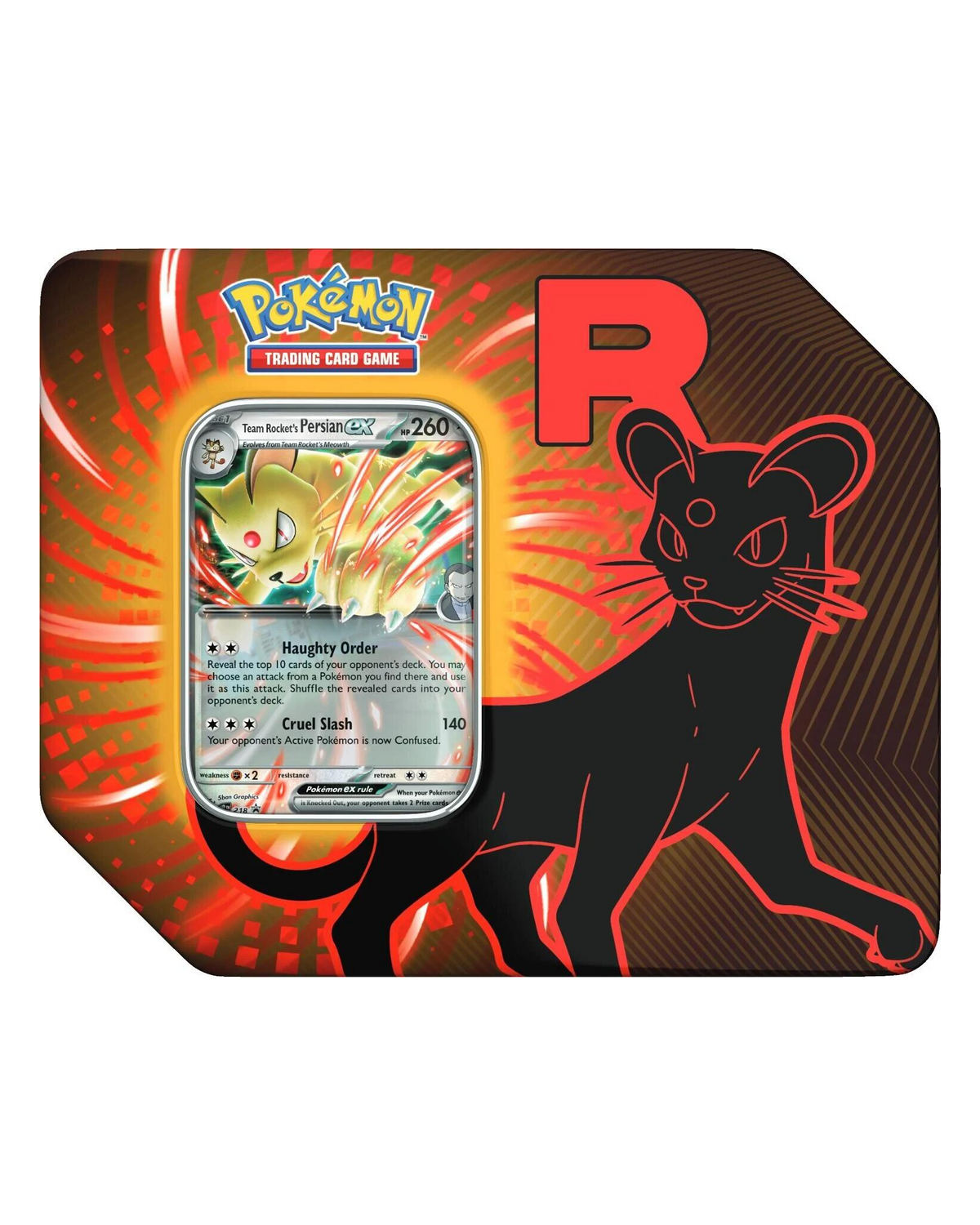 Team Rocket Tin (Team Rocket's Persian ex)
