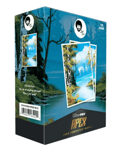 Ultra PRO: 105ct APEX Deck Protector Sleeves - Bob Ross (Lakeside Path)