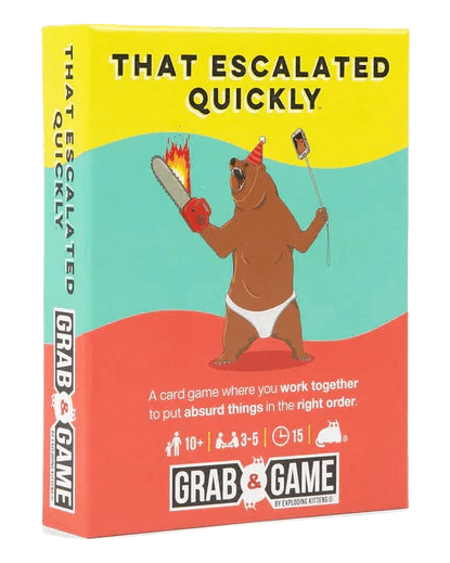 That Escalated Quickly: Grab and Game