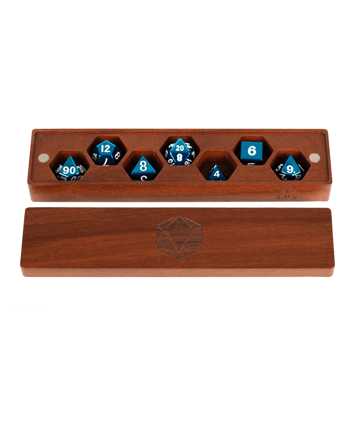 FanRoll: Dice Storage: Wood Dice Vault