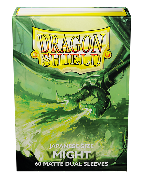 Dragon Shield: Japanese Size 60ct Sleeves - Might (Dual Matte)