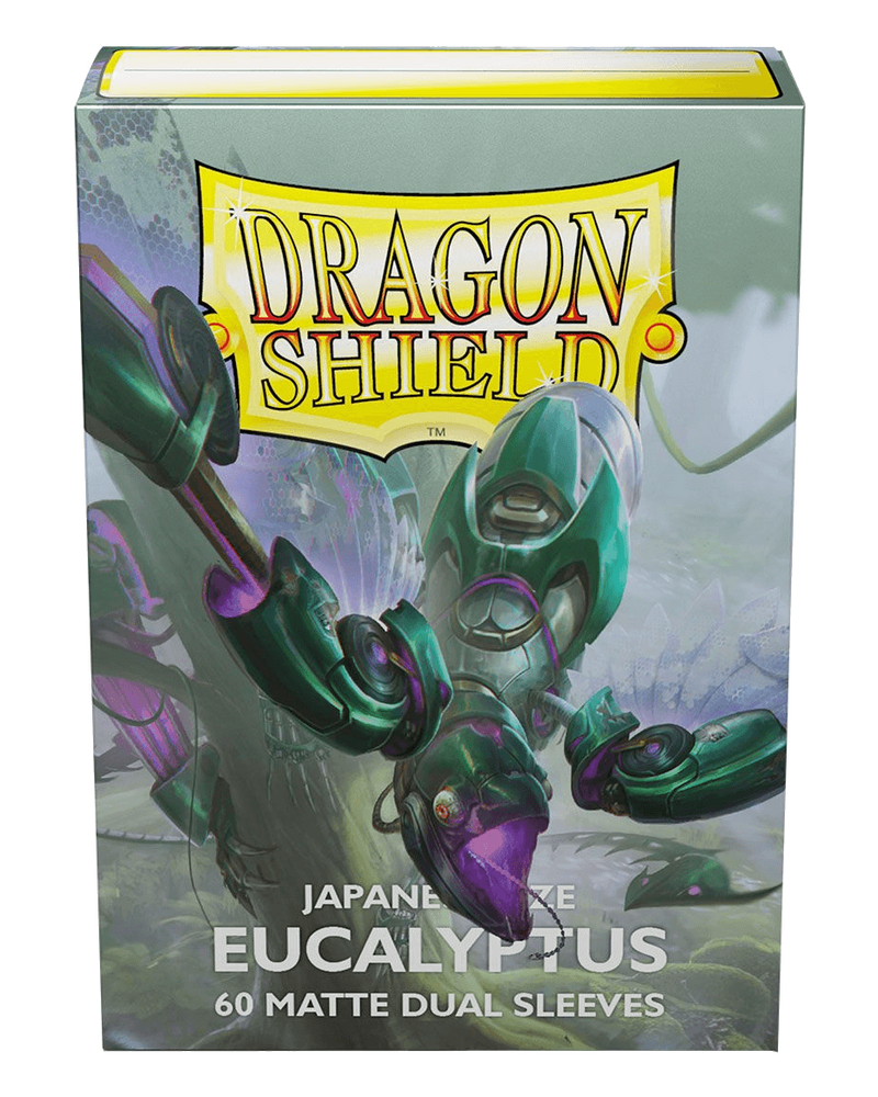 Dragon Shield: Japanese Size 60ct Sleeves - Eucalyptus (Dual Matte)