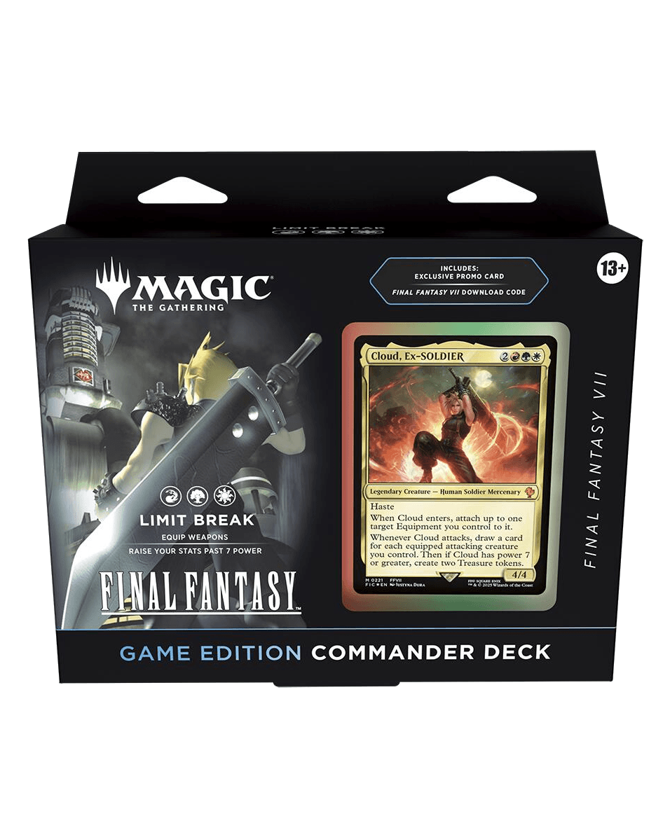FINAL FANTASY - Commander Deck (FINAL FANTASY VII Limit Break - Game Edition)
