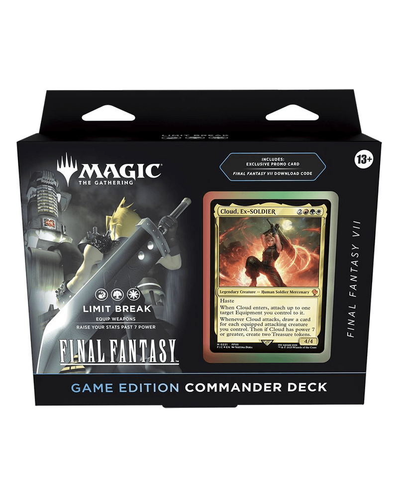 FINAL FANTASY - Commander Deck (FINAL FANTASY VII Limit Break - Game Edition)