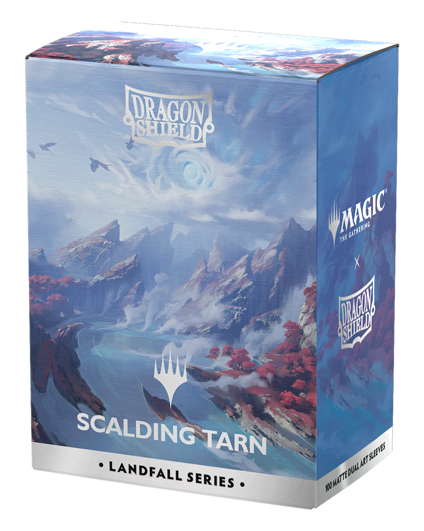 Dragon Shield: Standard 100ct Sleeves - Landfall Series - Scalding Tarn (Dual Matte)