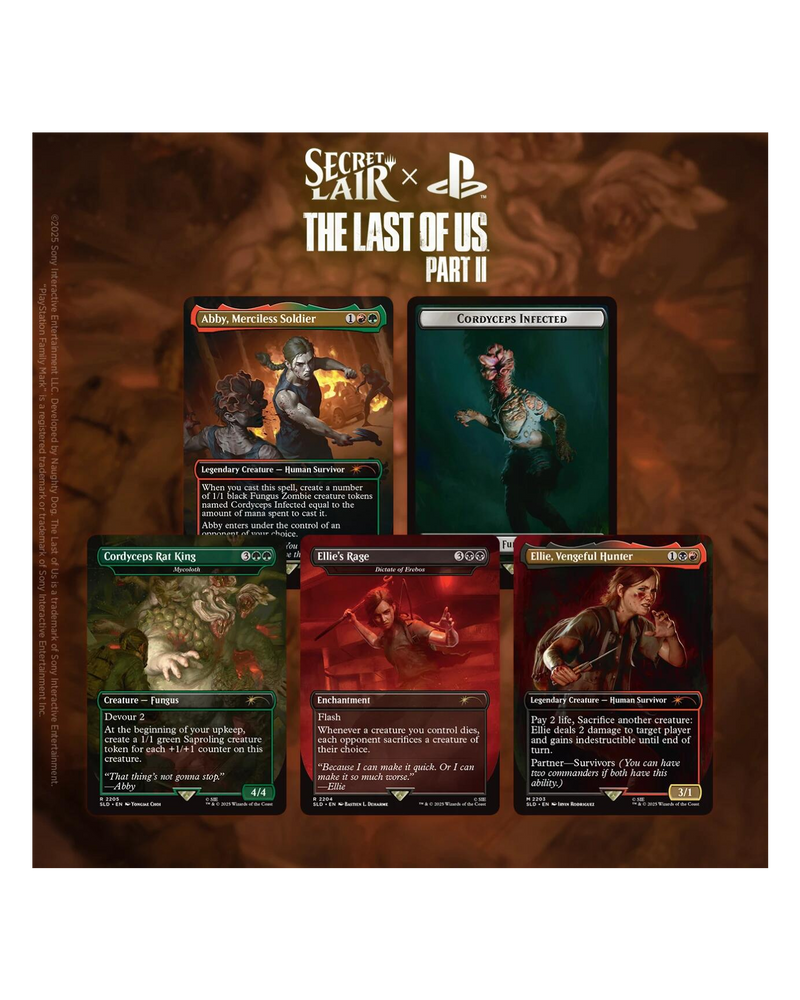 Secret Lair x The Last of Us Part II (Non-Foil Edition)