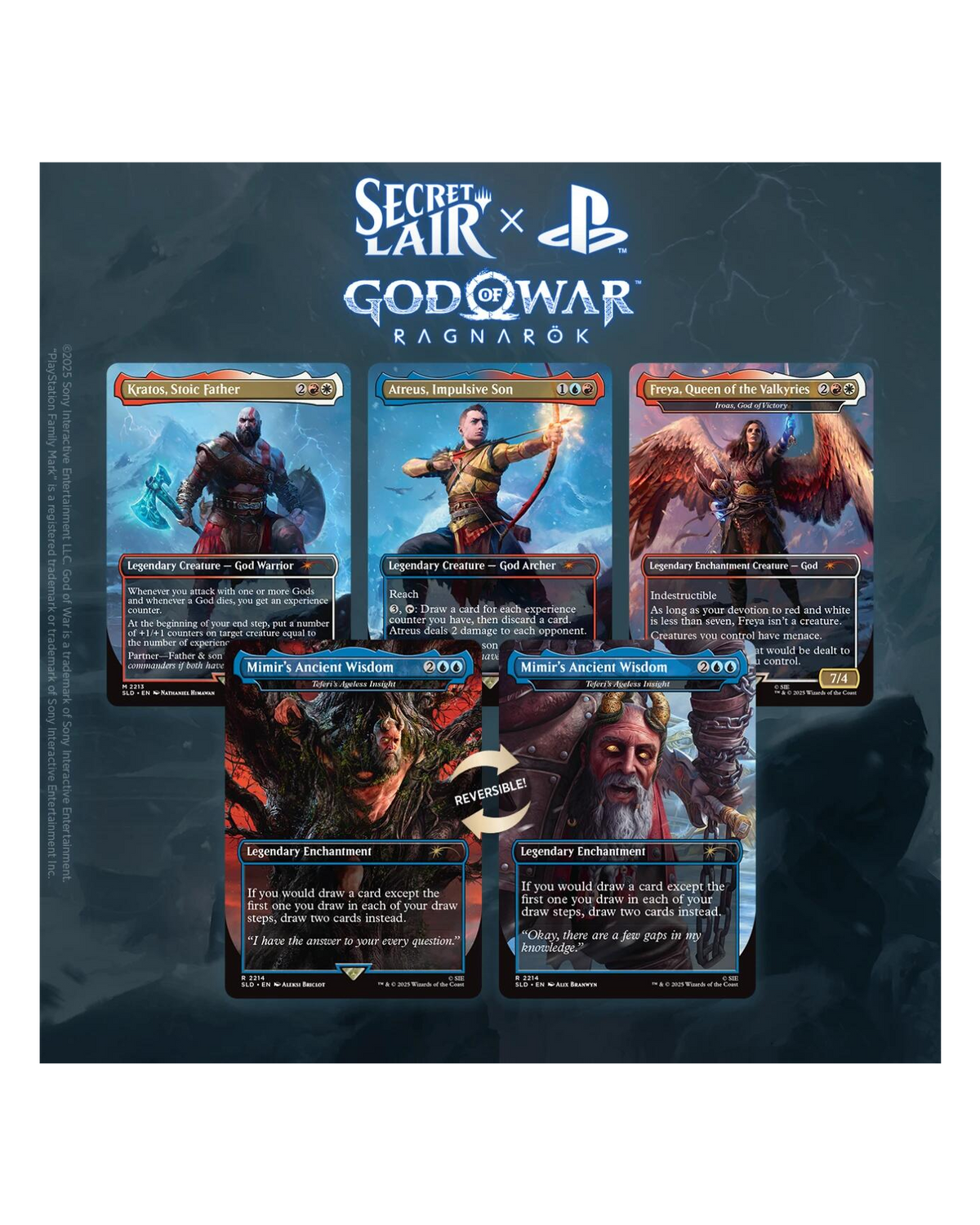Secret Lair x God of War (Norse - Non-Foil Edition)