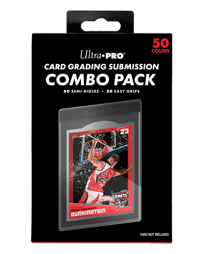 Grading Card Submission Combo Pack - Semi-Rigids & Easy Pull Sleeves 50ct