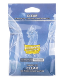Dragon Shield: Standard Size 100ct Inner Sleeves - Thick Perfect Fit (Clear)