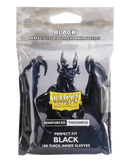 Dragon Shield: Standard Size 100ct Inner Sleeves - Perfect Fit (Black)