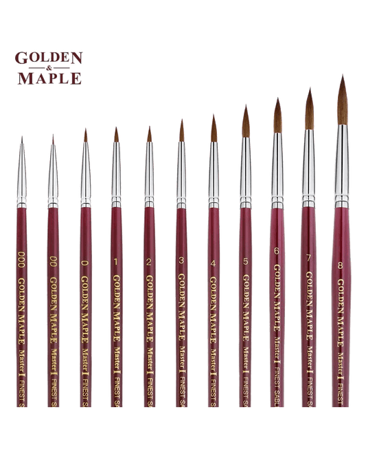 Master Series I Miniature Brush Rounded Tips