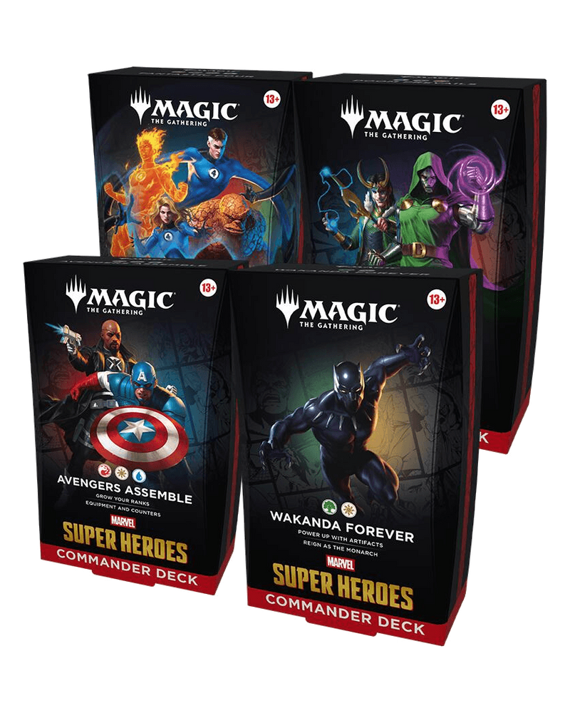 Marvel Super Heroes Commander Deck Case (Release Date June 26, 2026)