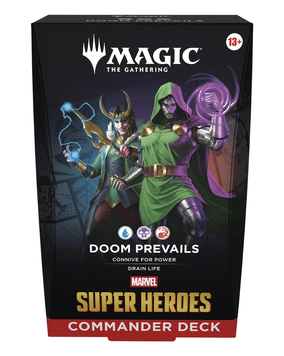 Marvel Super Heroes Commander Deck - Doom Prevails (Release Date June 26, 2026)