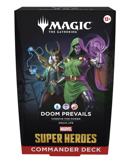 Marvel Super Heroes Commander Deck - Doom Prevails (Release Date June 26, 2026)