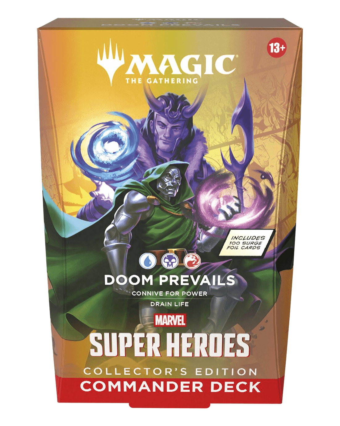 Marvel Super Heroes Commander Deck - Doom Prevails (Collector's Edition)