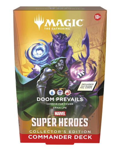 Marvel Super Heroes Commander Deck - Doom Prevails (Collector's Edition)