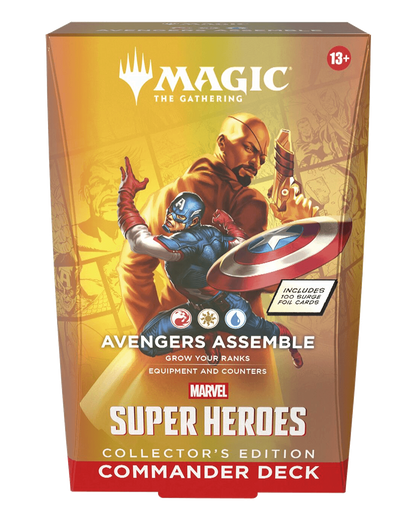 Marvel Super Heroes Commander Deck - Avengers Assemble (Collector's Edition)