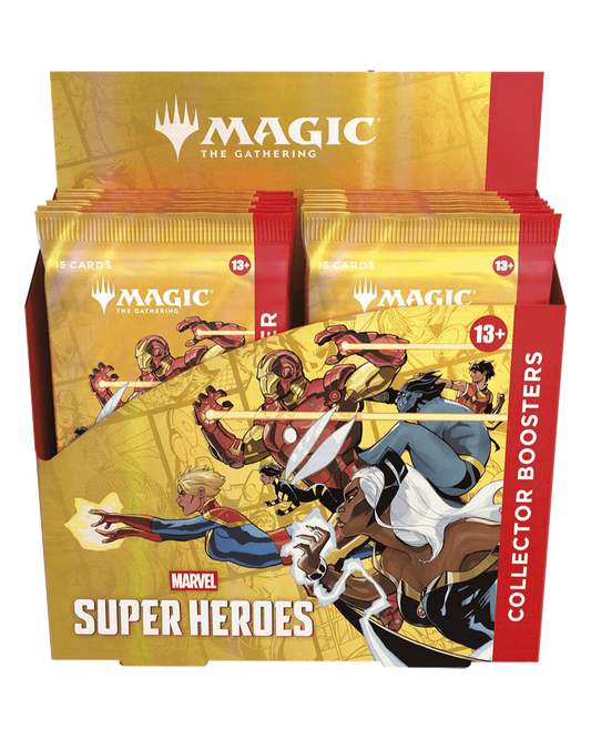 Marvel Super Heroes - Collector Booster Display (Release Date June 26, 2026)