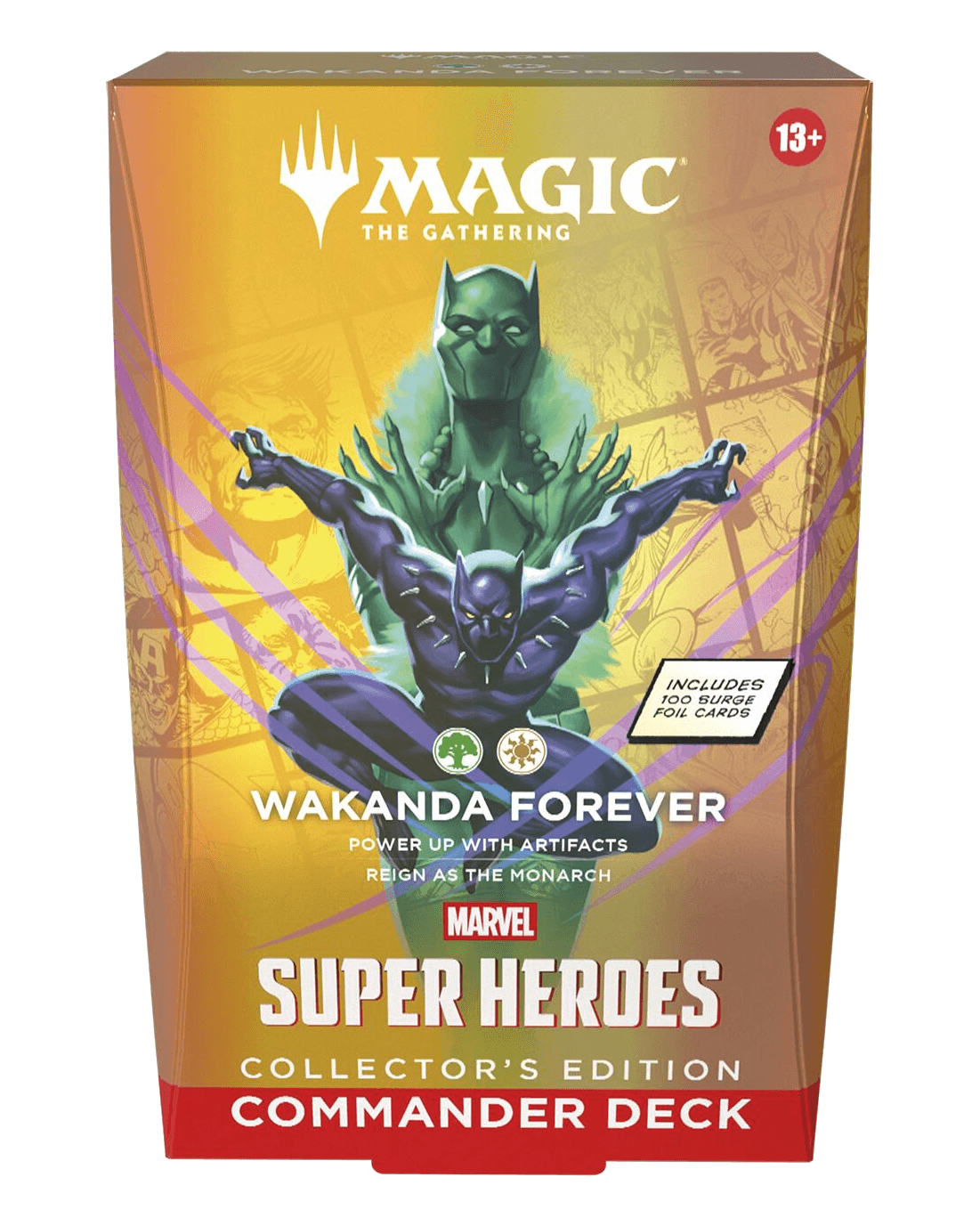 Marvel Super Heroes Commander Deck - Wakanda Forever (Collector's Edition)