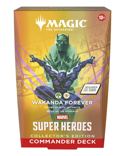 Marvel Super Heroes Commander Deck - Wakanda Forever (Collector's Edition)