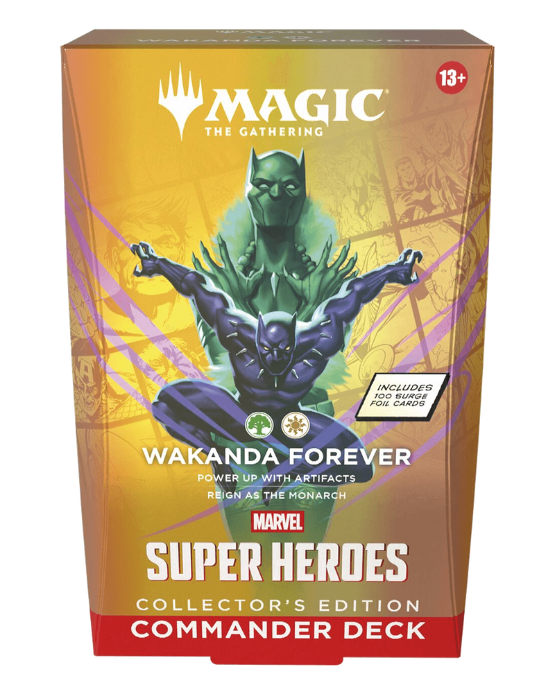 Marvel Super Heroes Commander Deck - Wakanda Forever (Collector's Edition)