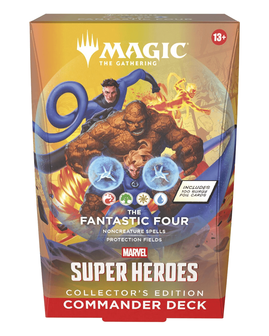 Marvel Super Heroes Commander Deck - The Fantastic Four (Collector's Edition)
