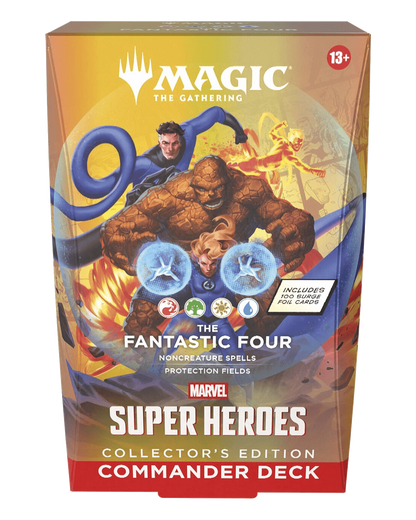 Marvel Super Heroes Commander Deck - The Fantastic Four (Collector's Edition)