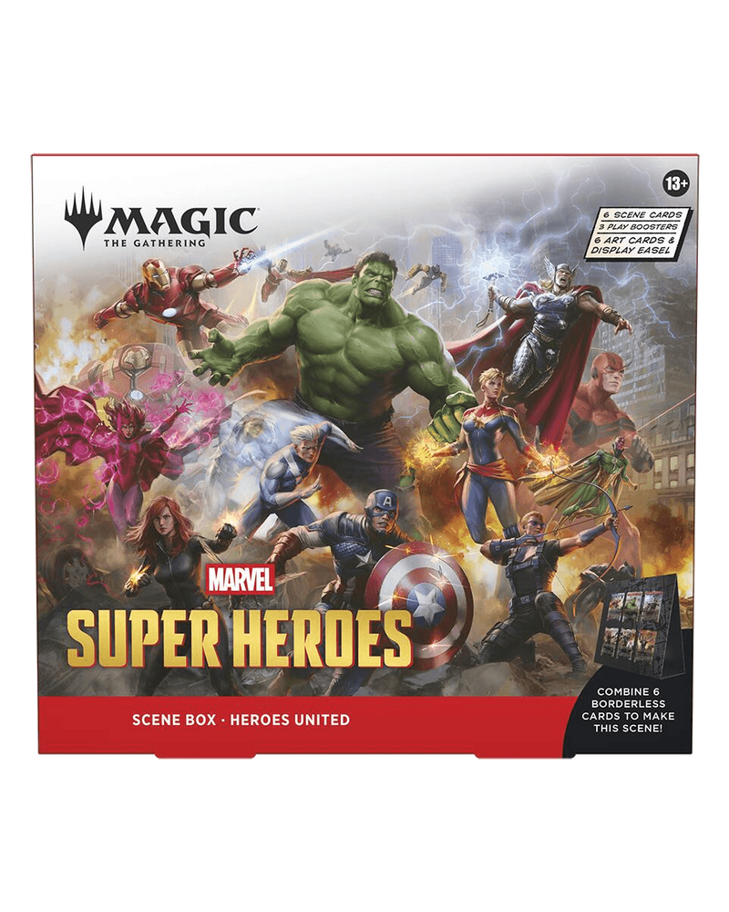 Marvel Super Heroes Scene Box - Heroes United