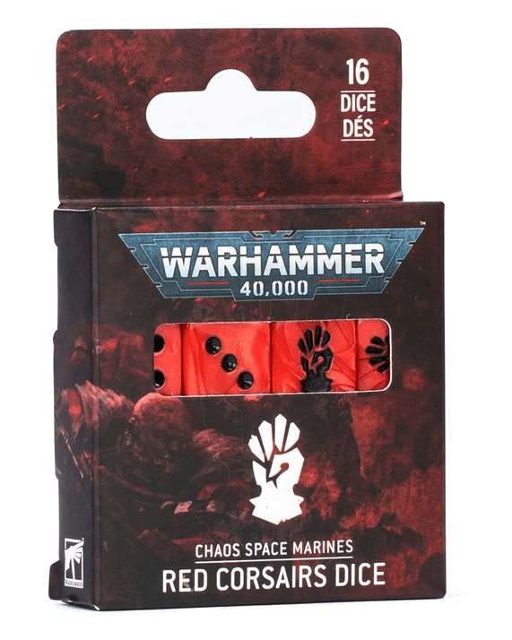 Red Corsairs Dice