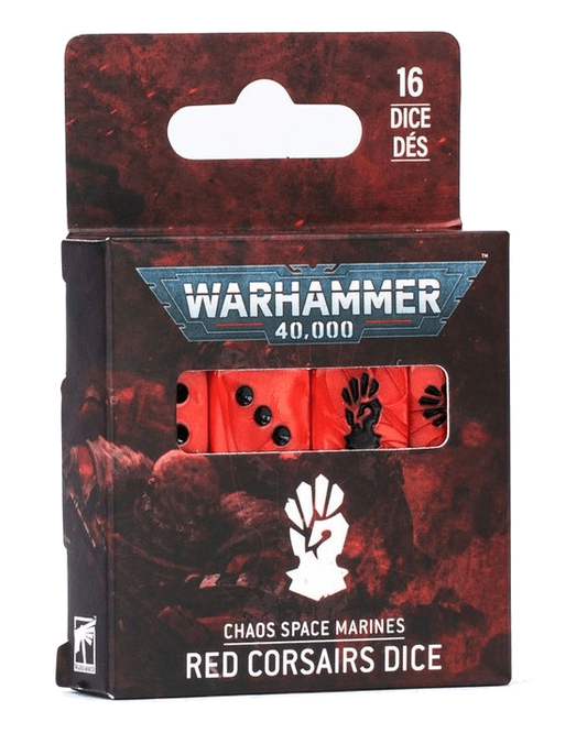 Red Corsairs Dice
