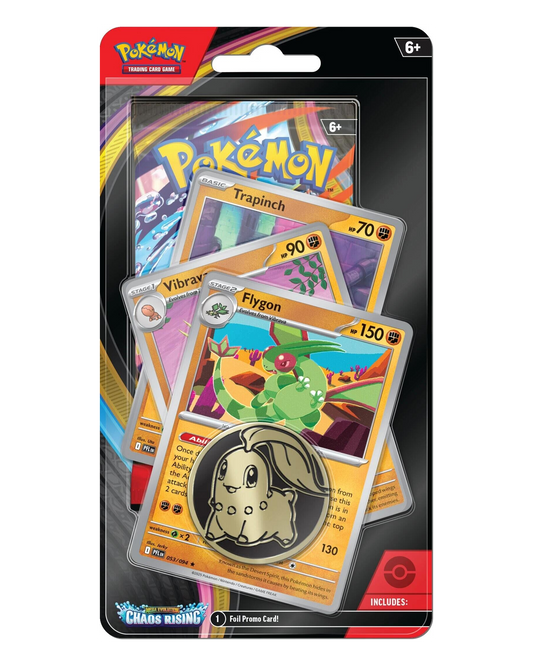 Mega Evolution: Chaos Rising Premium Checklane Blister (Flygon Line)