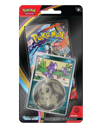 Mega Evolution: Chaos Rising Single Pack Blister (Toxel)