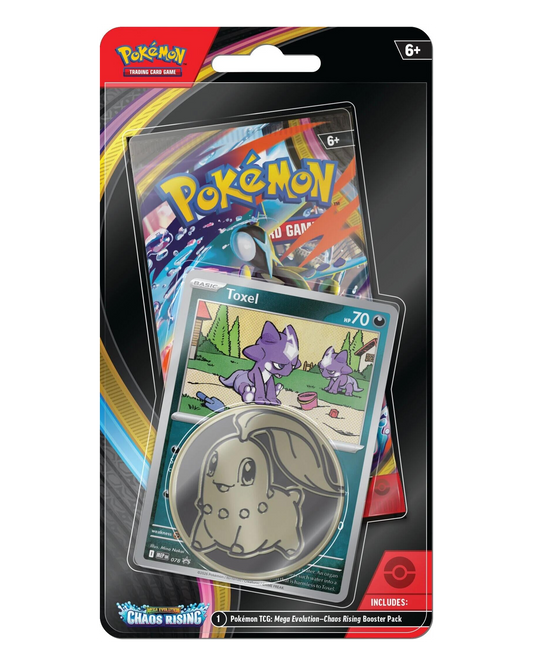 Mega Evolution: Chaos Rising Single Pack Blister (Toxel)
