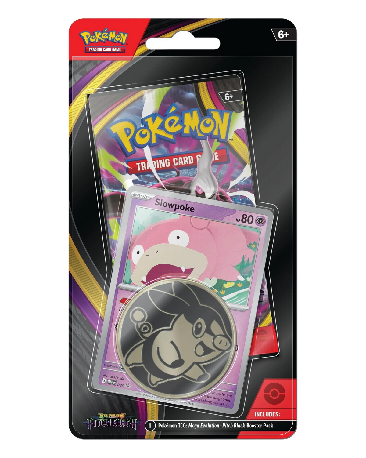 Mega Evolution: Pitch Black - Single Pack Blister [Slowpoke]