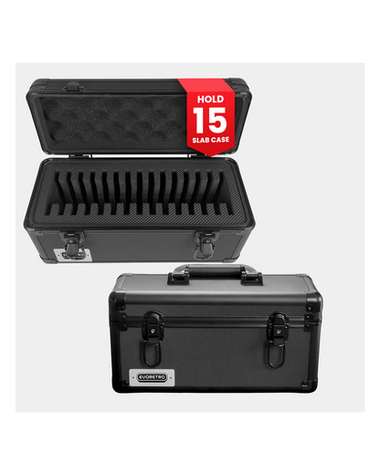 Evoretro Aluminum Graded Card Storage Case 15-Slot
